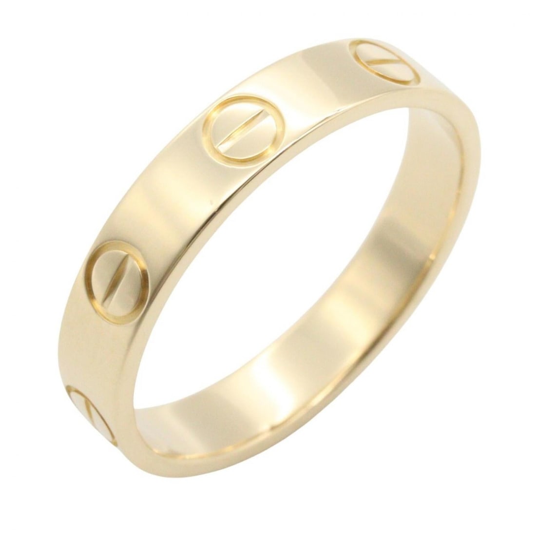 Cartier Mini Love Ring, 18K (Yellow Gold), Women's Jewelry, Gold Tone, B4085000: --- Catalog ---Category: SizeJP Size: 9.5US Size: 5Category: DesignType: Band ringColor: GoldGender: WomenMaterial: Yellow gold (18K)Category: GeneralMPN: B4085000Brand: Cartier--- Item List ---Sectio
