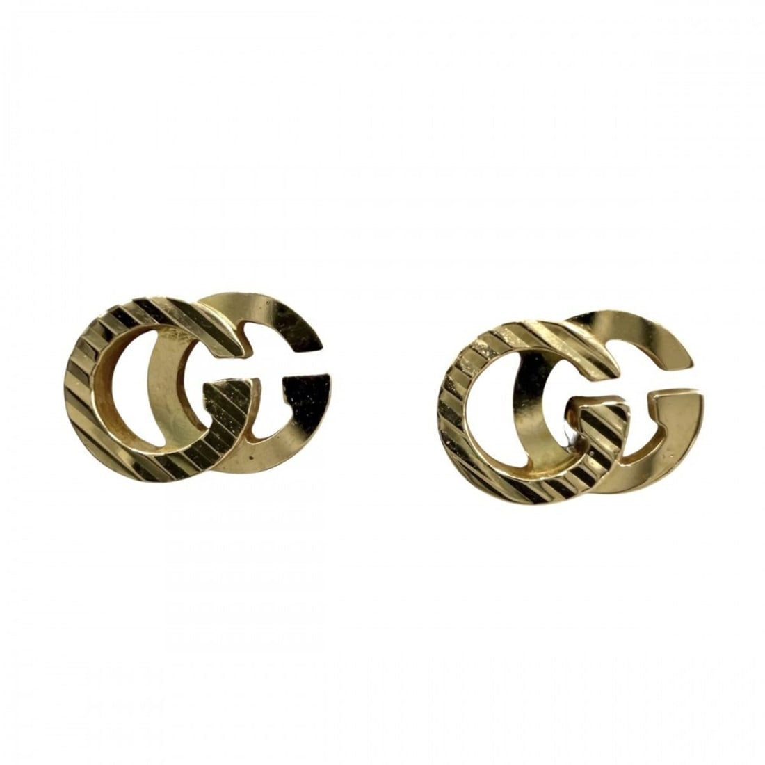 Gucci women's GG running earrings, 18K yellow gold (Au750), small, simple, accessory jewelry, GUCCI: --- Catalog ---Category: SizeSize (HxWxD): 7.00mm x 4.50mm x 1.50mm / 0.28'' x 0.18'' x 0.06''Category: DesignType: Stud earringsGender: WomenMaterial: Yellow gold (18K)Category: GeneralBrand: Gucci--
