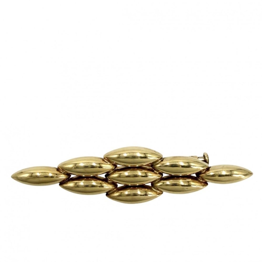 Cartier Brooch for Women, Jean Chien, Jewelry Accessory, 18K Yellow Gold (Au750), Approx. 5.6g (1 of 13)