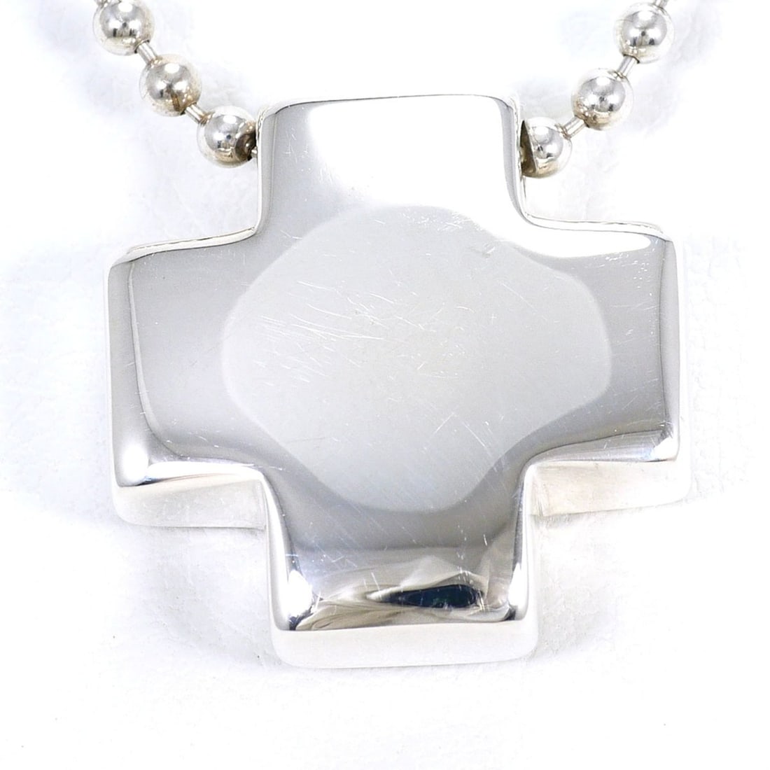 Tiffany & Co. Roman Cross Silver Necklace, Total Weight 13.9g, 40cm, Jewelry (1 of 10)