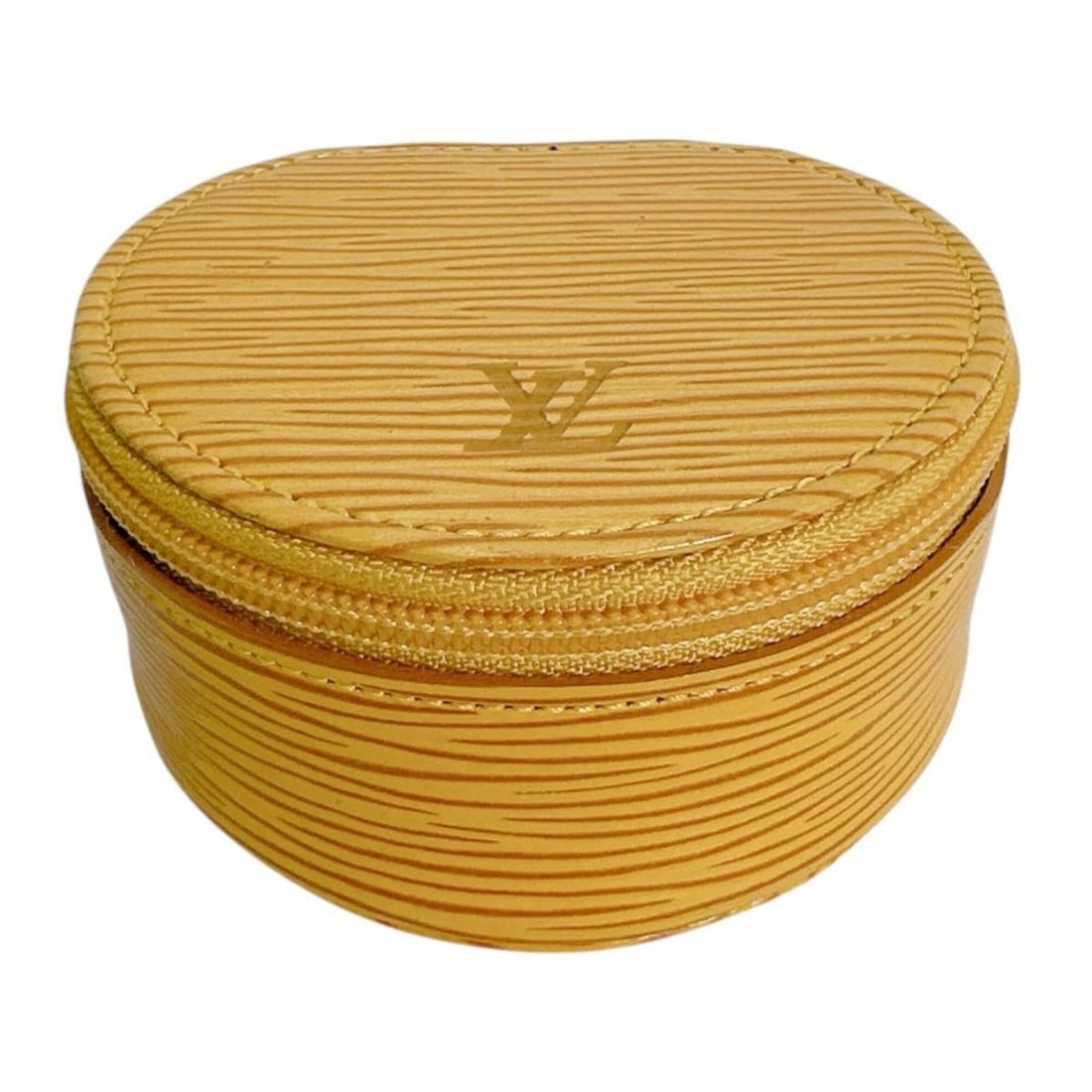 Louis Vuitton LOUIS VUITTON Pouch Jewelry Case Ecrin Bijou 8 Epi Leather M48229 Tassili Yellow: --- Catalog ---Category: SizeSize (HxWxD): 7.5cm x 8cm x 4.5cm / 2.95'' x 3.14'' x 1.77''Category: DesignType: PouchColor: YellowGender: Women,MenMaterial: Epi leather Category: GeneralMPN: M48229Bran