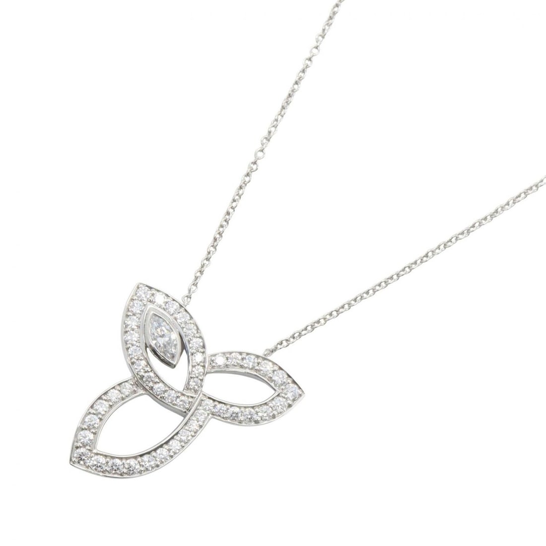 Harry Winston Lily Cluster Diamond Necklace, Platinum 950, Silver/Clear Tone, Women's Jewelry,: --- Catalog ---Category: SizePendant Size: 20mm x 20mm / 0.78'' x 0.78''Neck Circumference: 41.5 cm / 16.33''Category: DesignColor: Clear, SilverStone: DiamondGender: WomenMaterial: Platinum 950Neckla