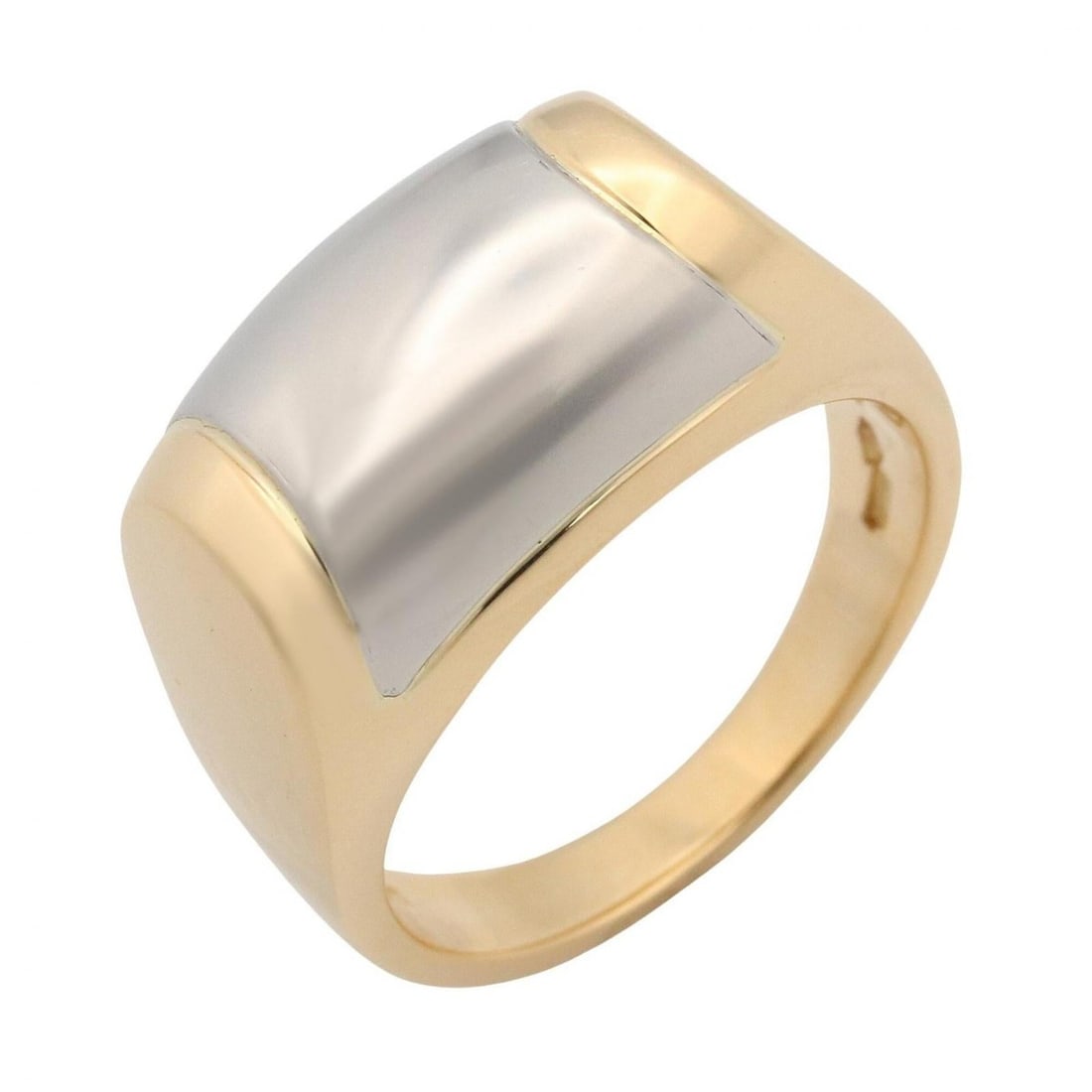 BVLGARI Tronchetto Ring - Ring/Finger Jewelry 18K (Yellow Gold) Stainless Steel Men's/Women's Gold: --- Catalog ---Category: SizeJP Size: 10.5US Size: 5.5Category: DesignType: Band ringColor: Gold, SilverGender: Men,WomenMaterial: Stainless steel, Yellow gold (18K)Category: GeneralBrand: Bvlgari--- 
