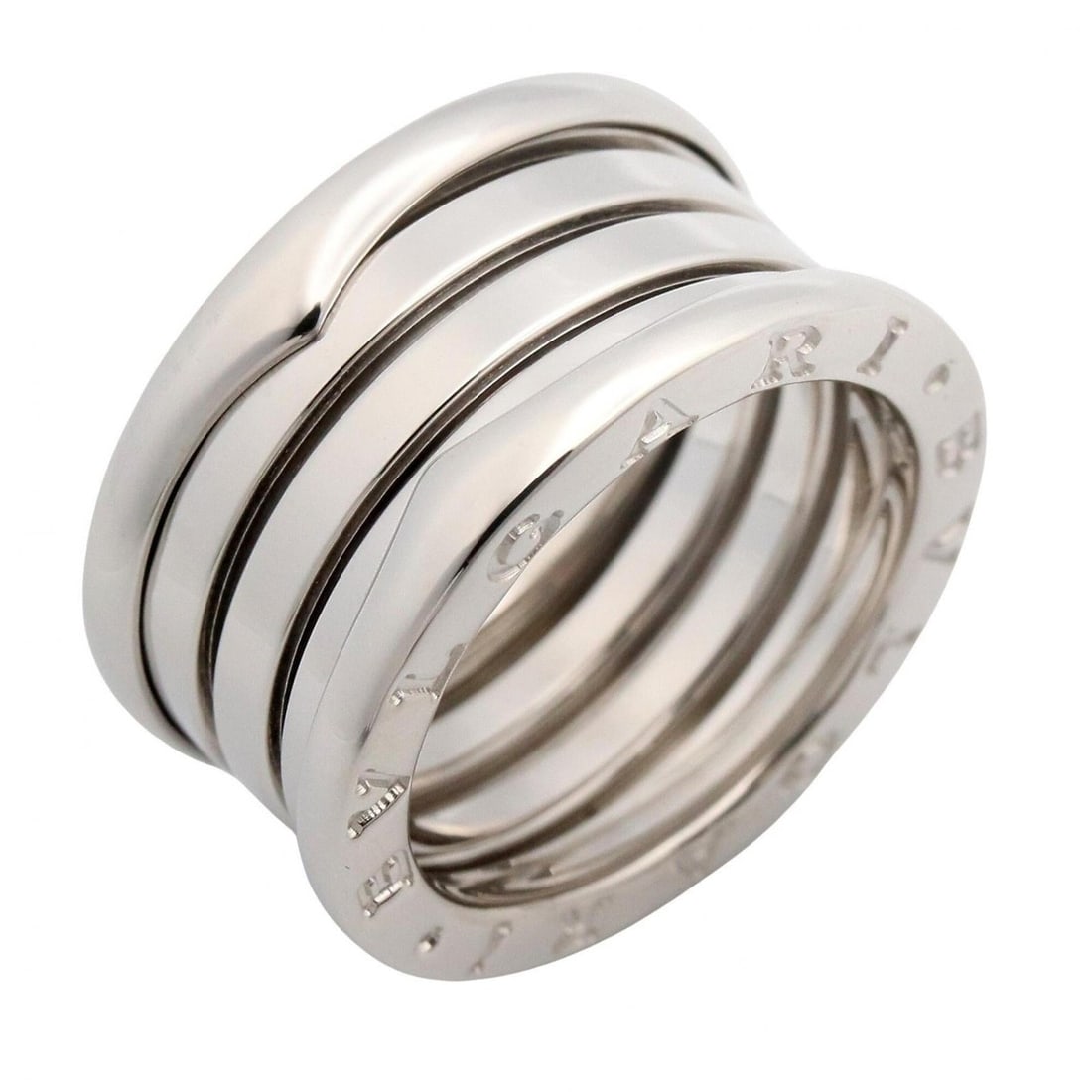 Bulgari BVLGARI B-zero1 Ring, 4-band ring, jewelry, 18KWG (white gold), men's and women's,: --- Catalog ---Category: SizeJP Size: 10.5US Size: 5.5Category: DesignType: Band ringColor: SilverGender: Men,WomenMaterial: White gold (18K)Category: GeneralBrand: Bvlgari--- Item List ---Section: Co
