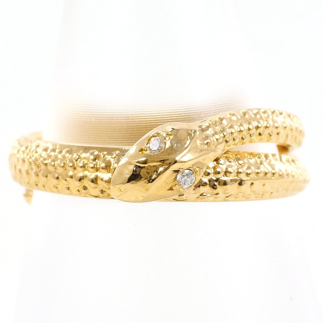 18K (18-karat) Yellow Gold Ring with Diamond (carat mark not specified), Certificate of (1 of 20)