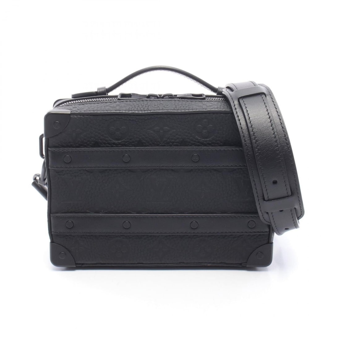Louis Vuitton LOUIS VUITTON Handle Soft Trunk Monogram Taurillon 2-Way Shoulder Bag Handbag Leather (1 of 9)