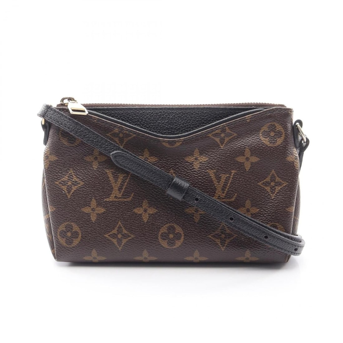 Louis Vuitton LOUIS VUITTON Pallas Clutch Monogram Handbag, Coated Canvas Leather, Women's,: --- Catalog ---Category: SizeSize (HxWxD): 13cm x 21.5cm x 4.5cm / 5.11'' x 8.46'' x 1.77''Category: DesignType: HandbagColor: Black, BrownGender: WomenMaterial: PVC , Leather Category: GeneralMPN: M4