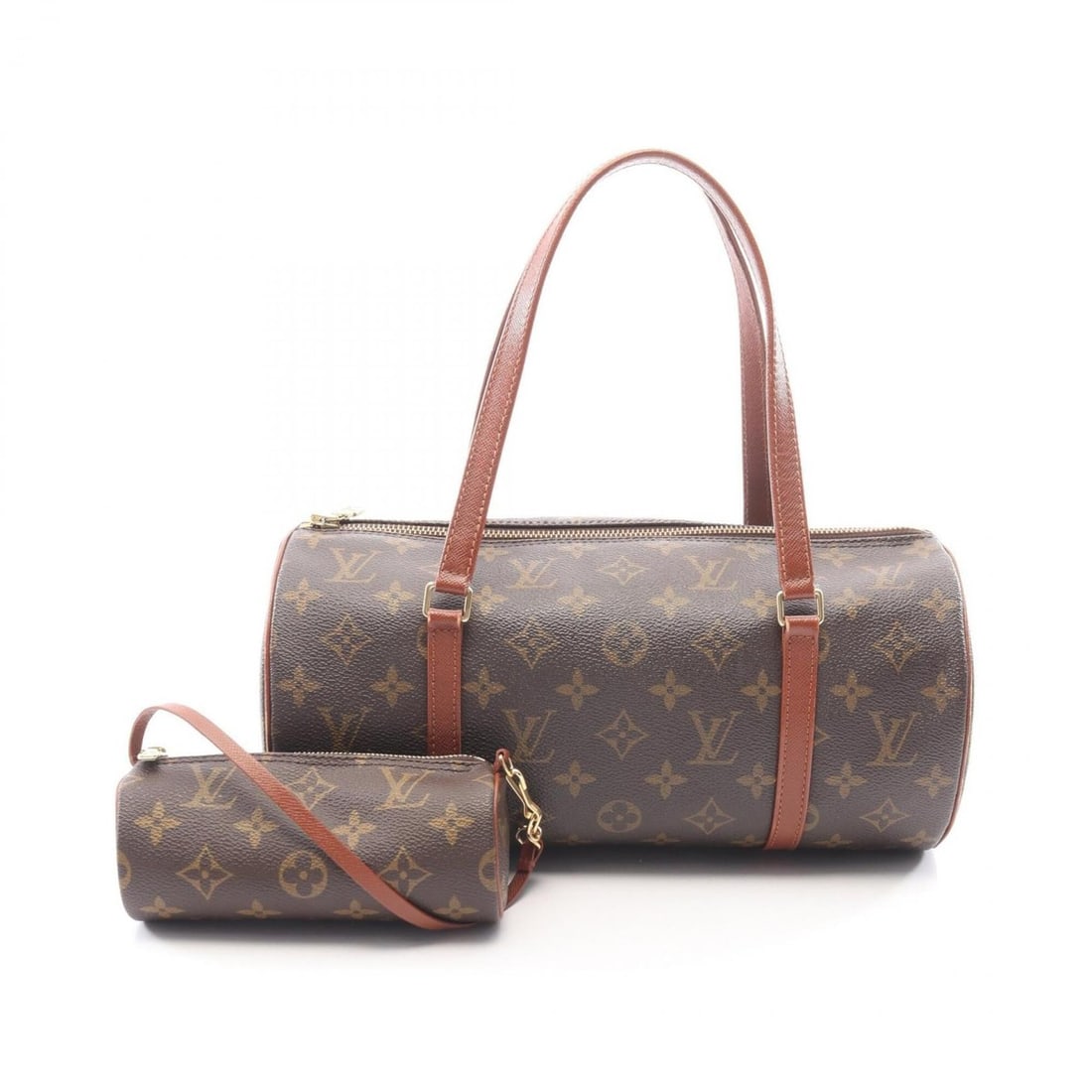 Louis Vuitton Papillon 30 Monogram (older model) handbag, coated canvas and leather, women's, brown,: --- Catalog ---Category: SizeSize (HxWxD): 15cm x 30cm x 15cm / 5.9'' x 11.81'' x 5.9''Category: DesignType: Handbag, PouchColor: BrownGender: WomenMaterial: PVC , Leather Category: GeneralMPN: M51365