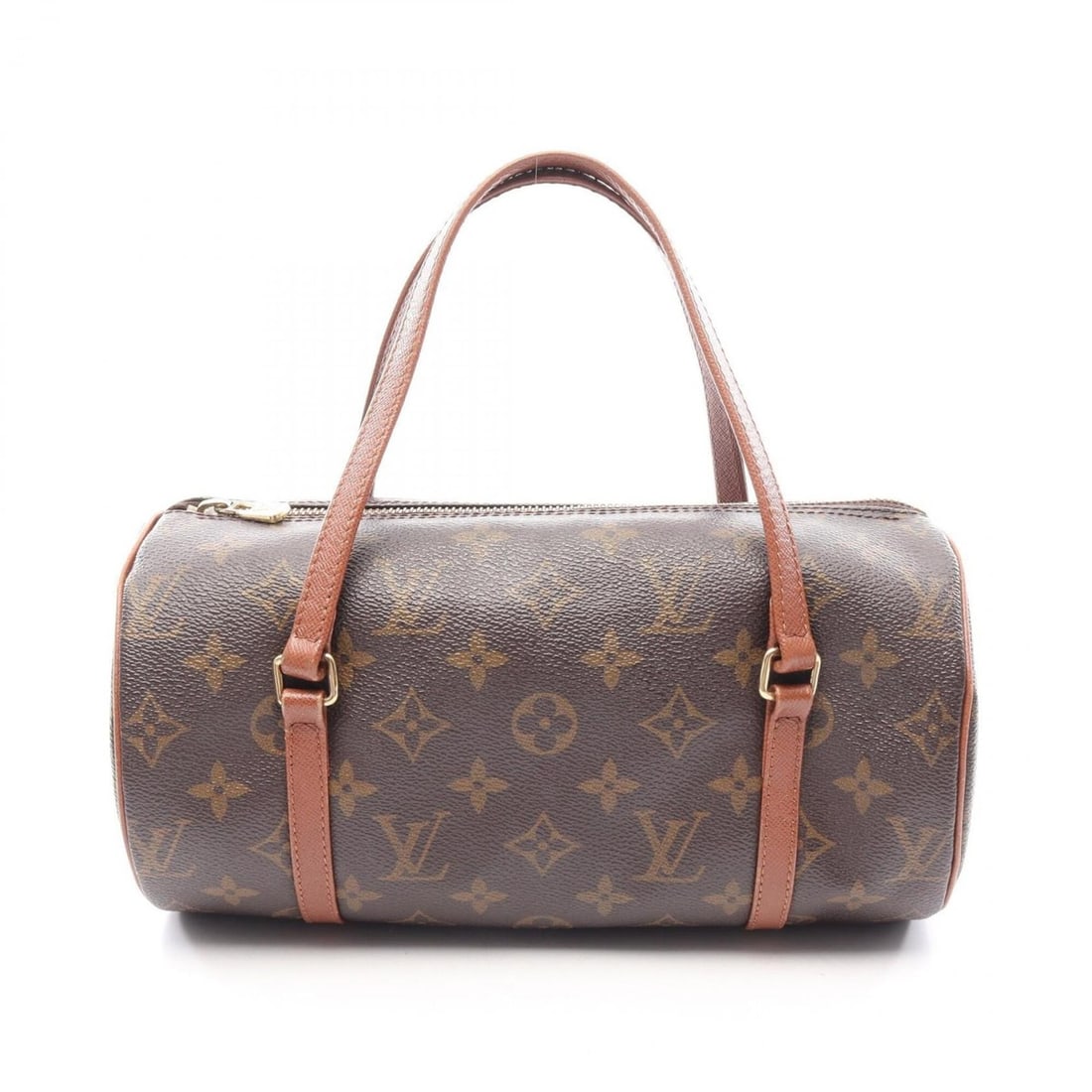 Louis Vuitton Papillon 26 Monogram (older model) handbag, coated canvas and leather, women's, brown, (1 of 12)