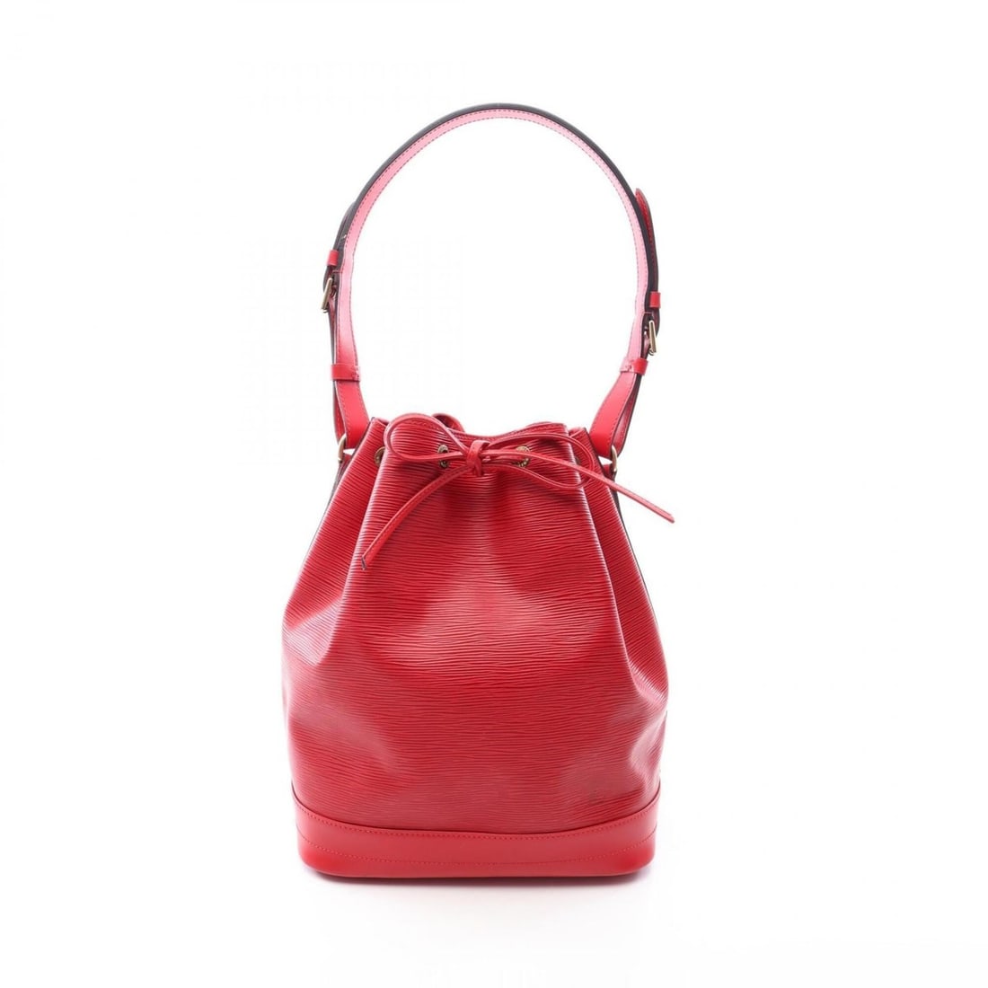 Louis Vuitton Noe Shoulder Bag/Handbag, Leather, Epi Women's, Red, M44007: --- Catalog ---Category: SizeSize (HxWxD): 34cm x 27cm x 19cm / 13.38'' x 10.62'' x 7.48''Category: DesignType: Handbag, Shoulder bagColor: Castilian red, Red colorGender: WomenMaterial: Epi leather C
