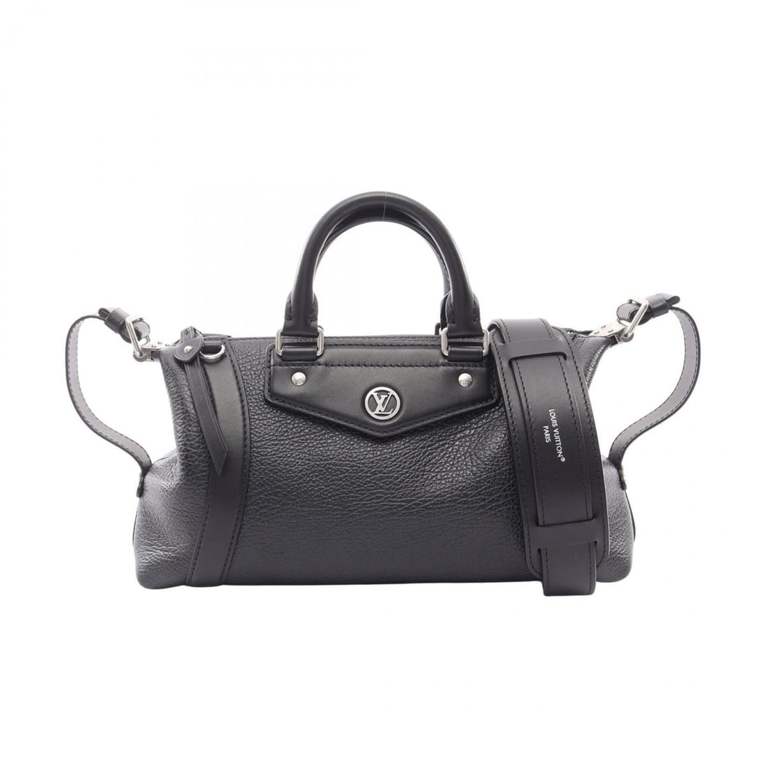 Louis Vuitton LV Biker PM 2-Way Handbag, Leather, Women's, Black (Noir), M14514: --- Catalog ---Category: SizeSize (HxWxD): 16cm x 29cm x 9.5cm / 6.29'' x 11.41'' x 3.74''Category: DesignType: HandbagColor: Black, NoirGender: WomenMaterial: Leather Category: GeneralMPN: M14514Bran