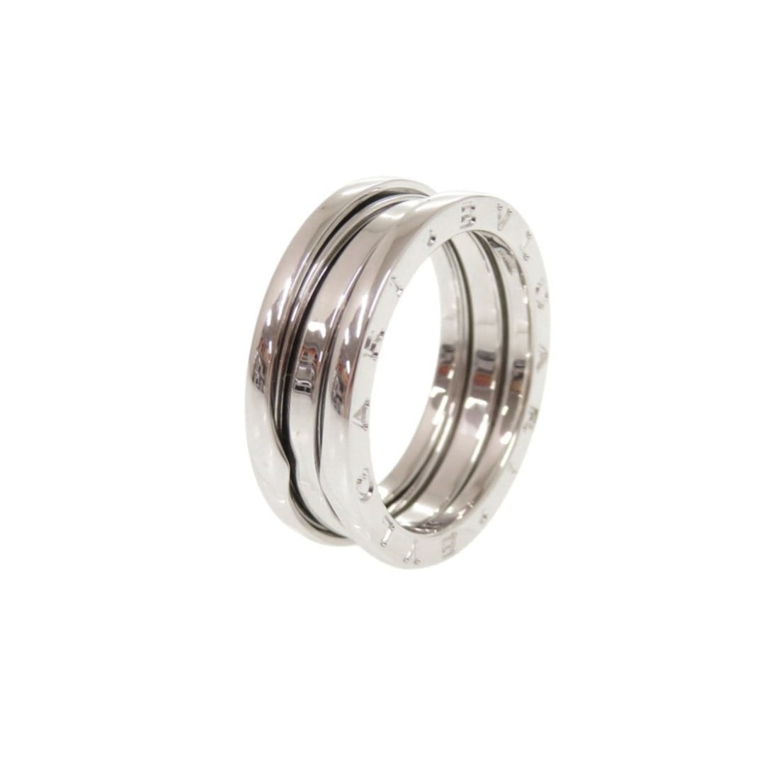 BVLGARI B.zero1 2-band 18KWG 750WG #60 White Gold Ring Jewelry 1353BVLGARI: --- Catalog ---Category: SizeUS Size: 10Brand Size: 60Category: DesignType: Band ringColor: White goldGender: WomenMaterial: White gold (18K)Category: GeneralBrand: BvlgariCountry of Origin: Italy--- 