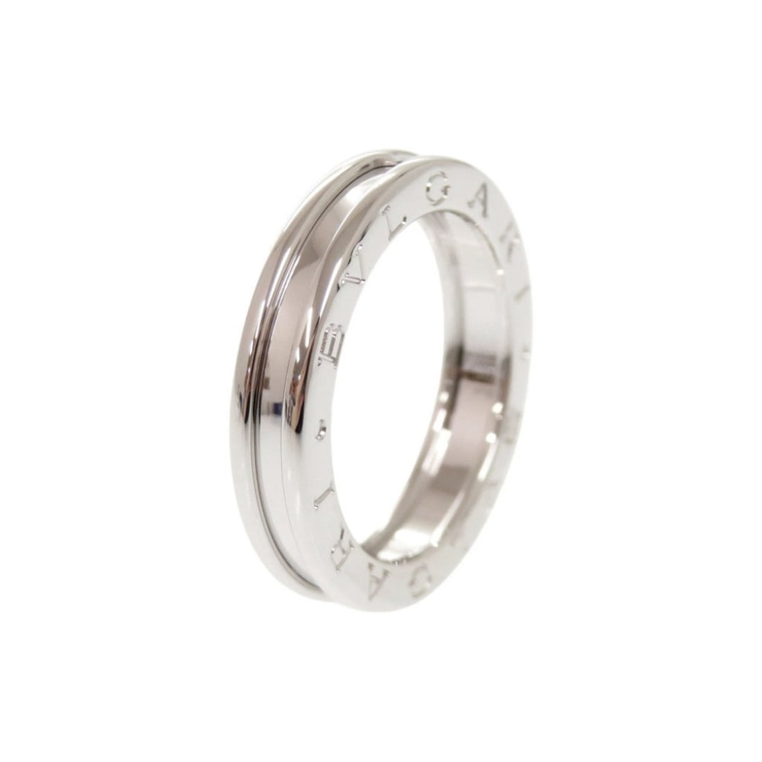 BVLGARI B.zero1 1-band 18KWG 750WG #57 White Gold Ring Jewelry 0130BVLGARI: --- Catalog ---Category: SizeUS Size: 8.5Brand Size: 57Category: DesignType: Band ringColor: White goldGender: Women,MenMaterial: White gold (18K)Category: GeneralBrand: BvlgariCountry of Origin: Ital