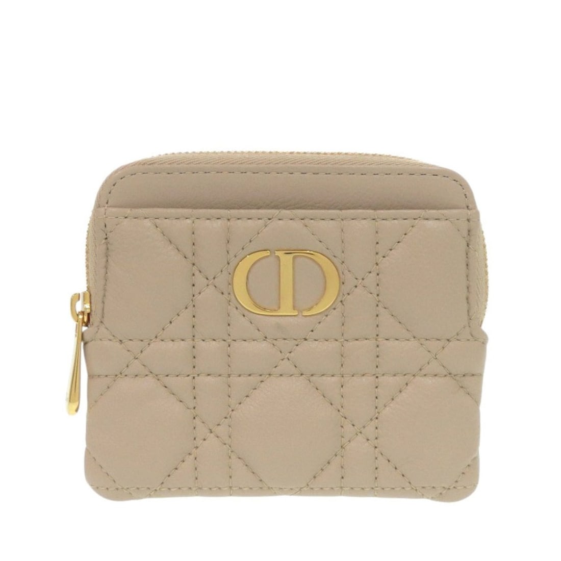 Christian Dior Caro Lavender Cannage Leather Beige Business Card Holder/Card Case 1423: --- Catalog ---Category: DesignType: Card caseColor: BeigeGender: WomenMaterial: Leather Category: GeneralBrand: Christian DiorCountry of Origin: ItalyCategory: Physical PropertiesSize (HxWxD): 9cm x 