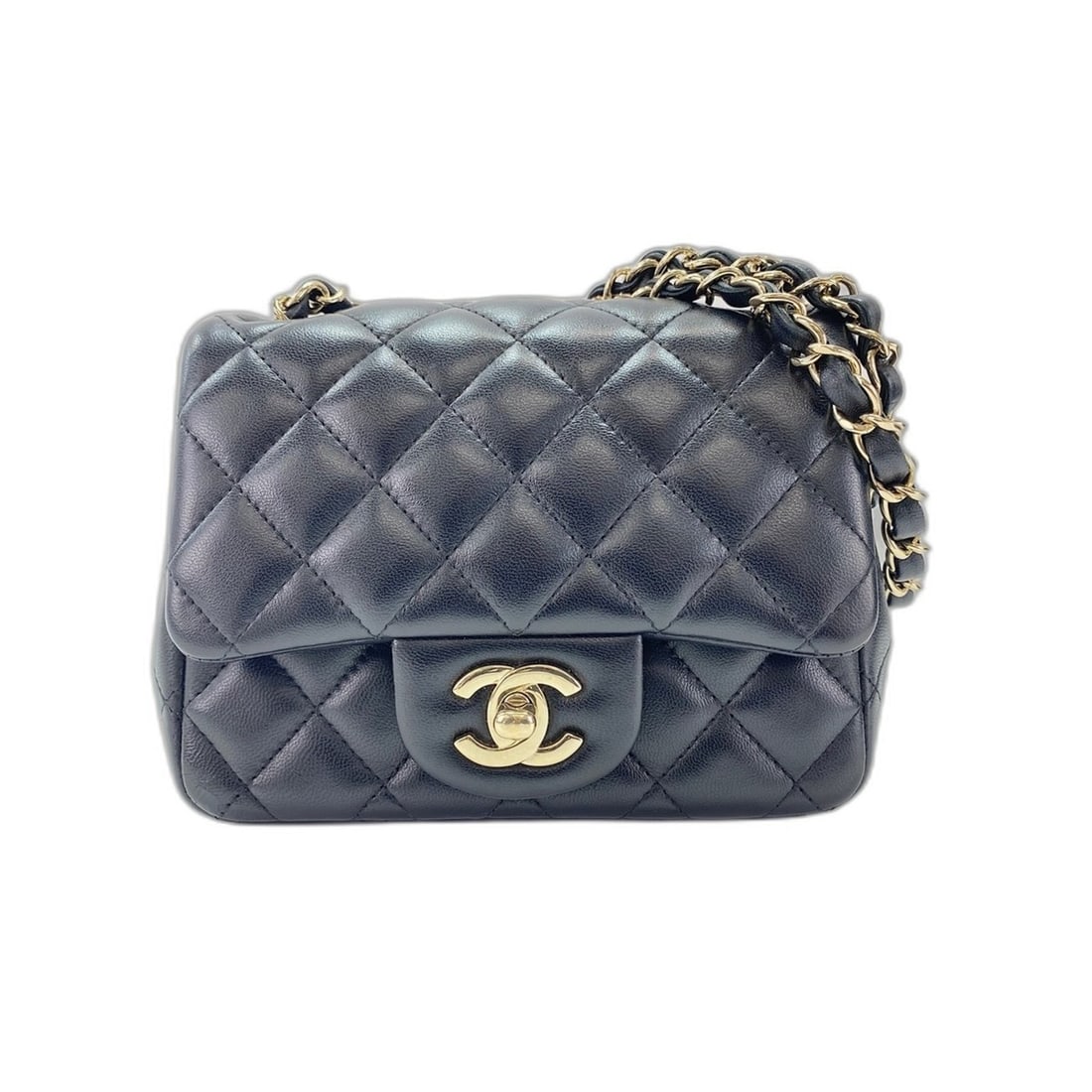 Chanel Mini Matelassé Shoulder Bag, Black: --- Catalog ---Category: SizeSize (HxWxD): 12cm x 16cm x 7cm / 4.72'' x 6.29'' x 2.75''Strap Length: 110cm / 43.3''Category: DesignType: Shoulder bagColor: BlackGender: WomenCategory: GeneralLine: Mat