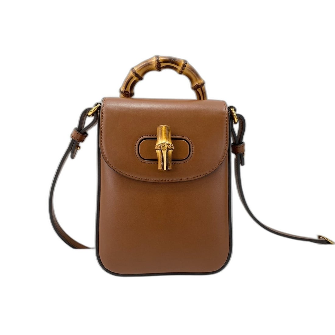 Gucci Bamboo Shoulder Bag, Brown (1 of 13)