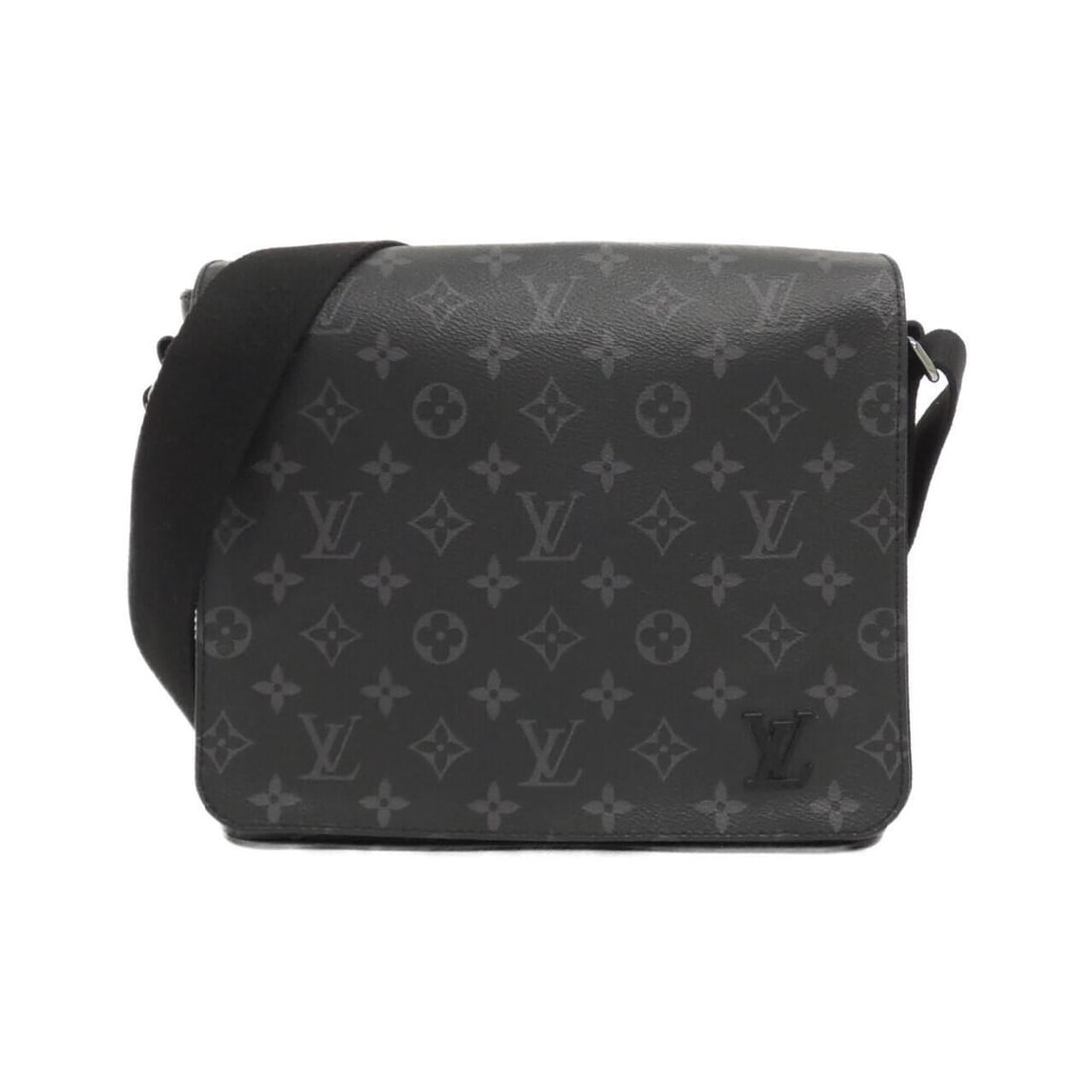 Louis Vuitton Monogram Eclipse District PM M44000 Shoulder Bag: --- Catalog ---Category: SizeSize (HxWxD): 22cm x 25cm x 8cm / 8.66'' x 9.84'' x 3.14''Category: DesignType: Shoulder bagColor: BlackGender: MenMaterial: Coated canvas Category: GeneralMPN: M44000Bran