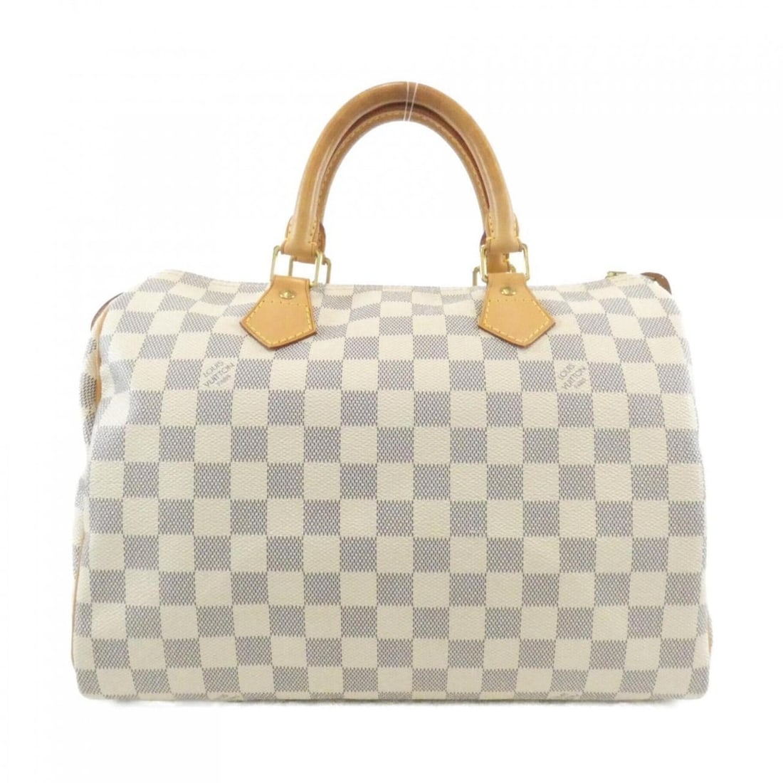 Louis Vuitton Damier Azur Speedy 30cm N41533 Boston Bag: --- Catalog ---Category: SizeSize (HxWxD): 21cm x 30cm x 17cm / 8.26'' x 11.81'' x 6.69''Category: DesignType: Boston bagColor: Azur, WhiteGender: WomenMaterial: Coated canvas Category: GeneralMPN: N4