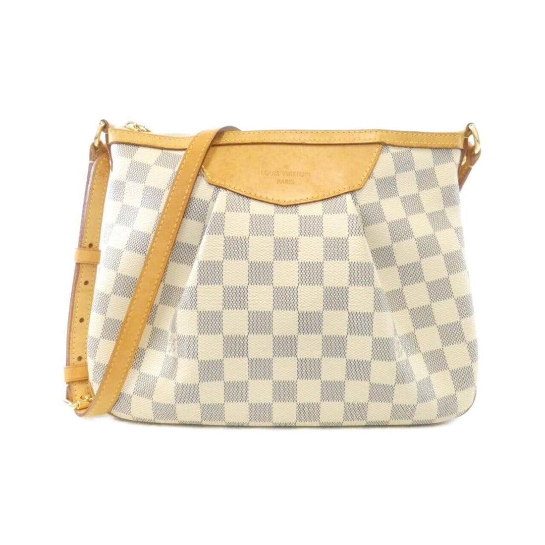 Louis Vuitton Damier Azur Siracusa PM N41113 Shoulder Bag: --- Catalog ---Category: SizeSize (HxWxD): 22cm x 30cm x 9cm / 8.66'' x 11.81'' x 3.54''Category: DesignType: Shoulder bagColor: Azur, WhiteGender: WomenMaterial: Coated canvas Category: GeneralMPN: N
