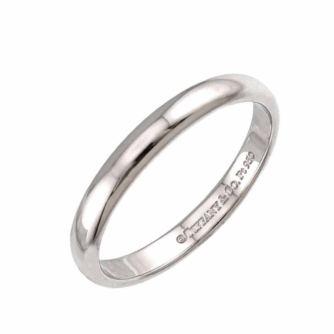 Tiffany & Co. Forever Ring, 3mm wide, Platinum.: --- Catalog ---Category: SizeJP Size: 20US Size: 10Category: DesignType: Band ringGender: MenMaterial: Platinum 950Category: GeneralBrand: Tiffany--- Item List ---Section: ConditionRanking: Rank SA Us