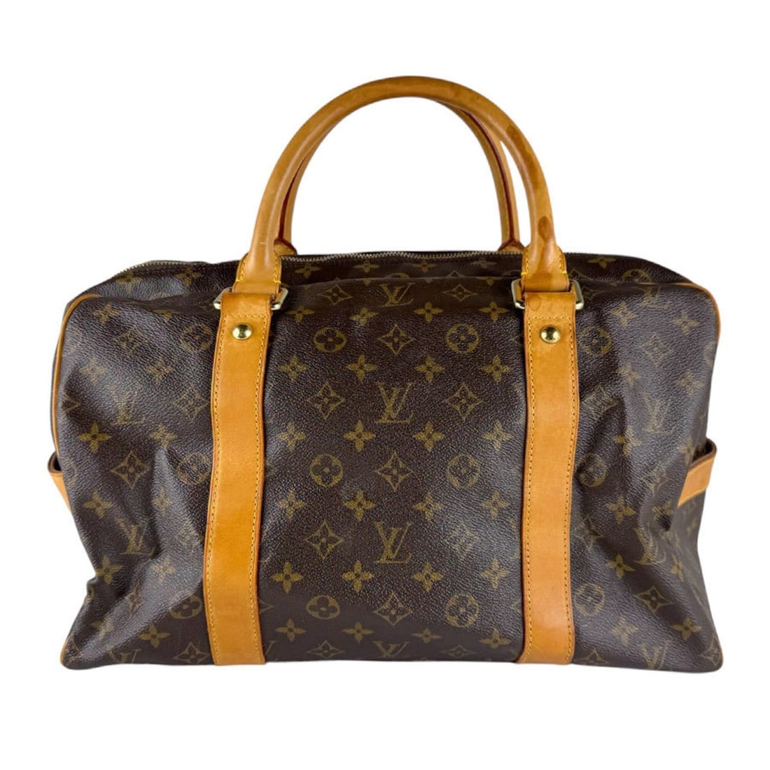 Louis Vuitton LOUIS VUITTON Boston Bag Monogram Carryall Canvas Brown Men's Women's M40074 z10669: --- Catalog ---Category: SizeSize (HxWxD): 30cm x 43cm x 22cm / 11.81'' x 16.92'' x 8.66''Category: DesignType: Boston bagColor: Brown, MonogramGender: Men,WomenMaterial: Monogram Category: GeneralMPN