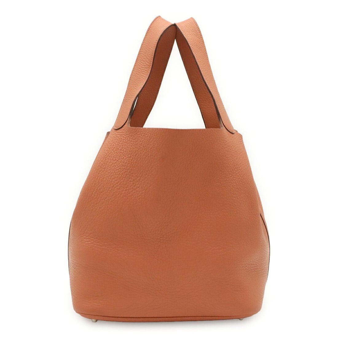 HERMES Picotin Lock 26 GM Handbag Tote Bag, Taurillon Clemence Leather, Rose Tea Salmon Pink, ?Q (1 of 13)