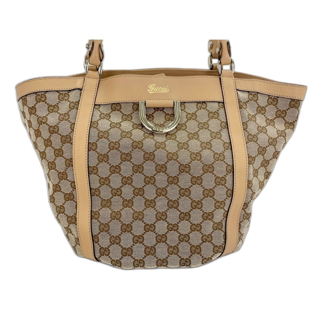 Gucci Abbey Tote Bag, Beige: --- Catalog ---Category: SizeSize (HxWxD): 29cm x 23cm x 11cm / 11.41'' x 9.05'' x 4.33''Category: DesignType: Tote bagColor: BeigeGender: WomenCategory: GeneralBrand: Gucci--- Item List ---Section: