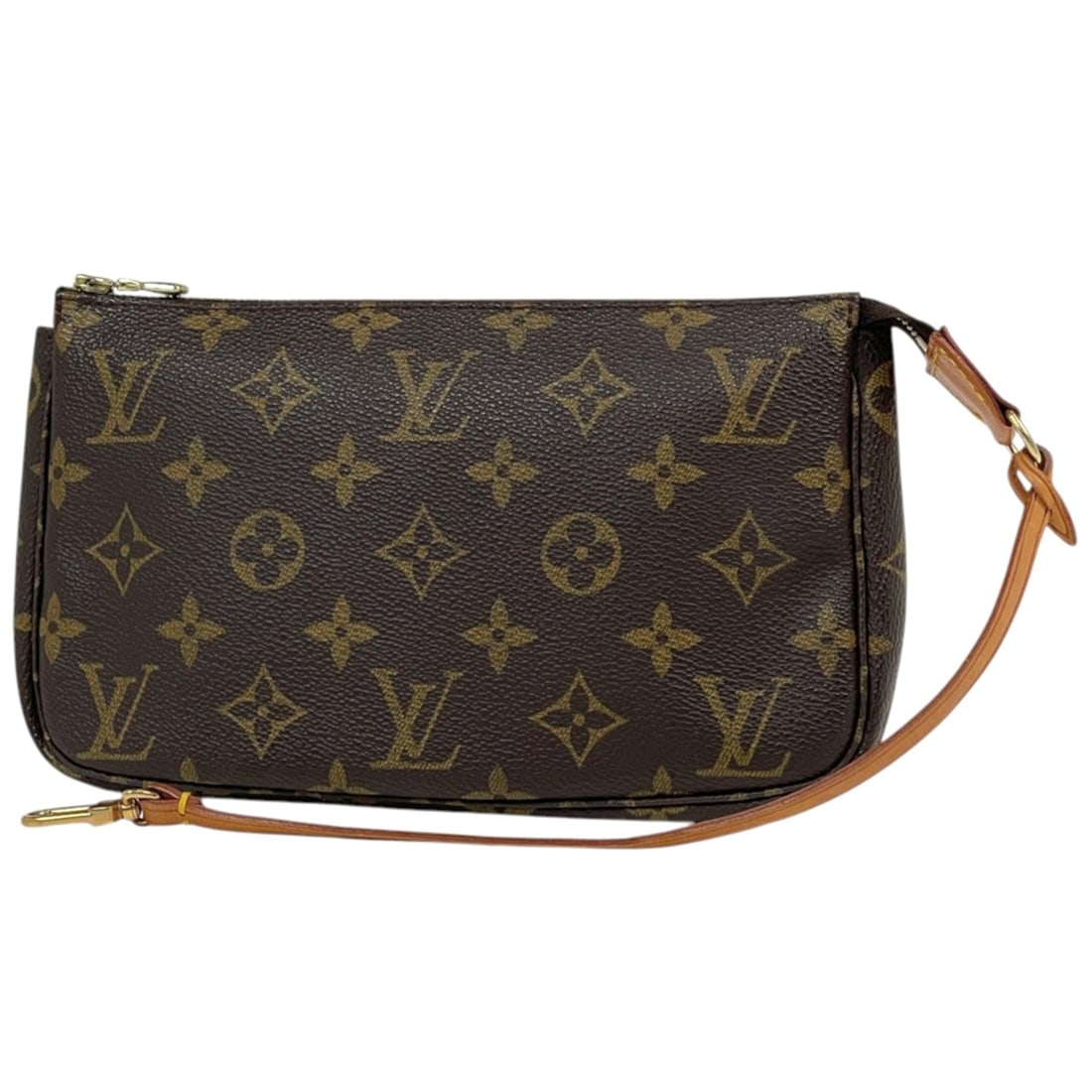 Louis Vuitton Pochette Accessoires Accessory Pouch M51980 (Old Model) Monogram Brown Women's: --- Catalog ---Category: SizeSize (HxWxD): 12cm x 21cm x 3.5cm / 4.72'' x 8.26'' x 1.37''Category: DesignType: Pochette, PouchColor: Brown, MonogramGender: WomenMaterial: Monogram Category: