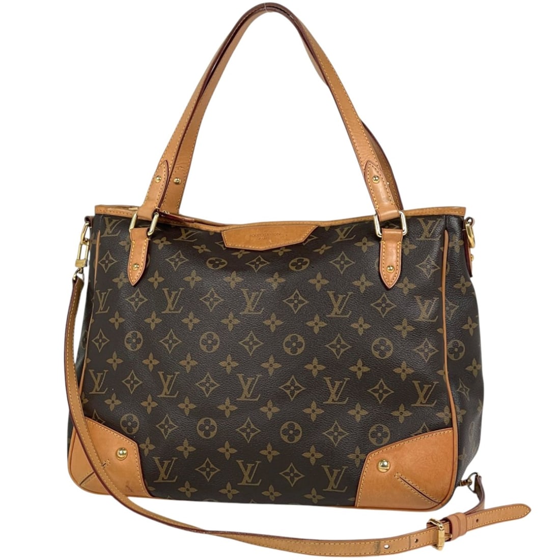 Louis Vuitton Estrella MM Tote Bag, 2-Way Shoulder Monogram Brown, M41232, Women's (1 of 20)