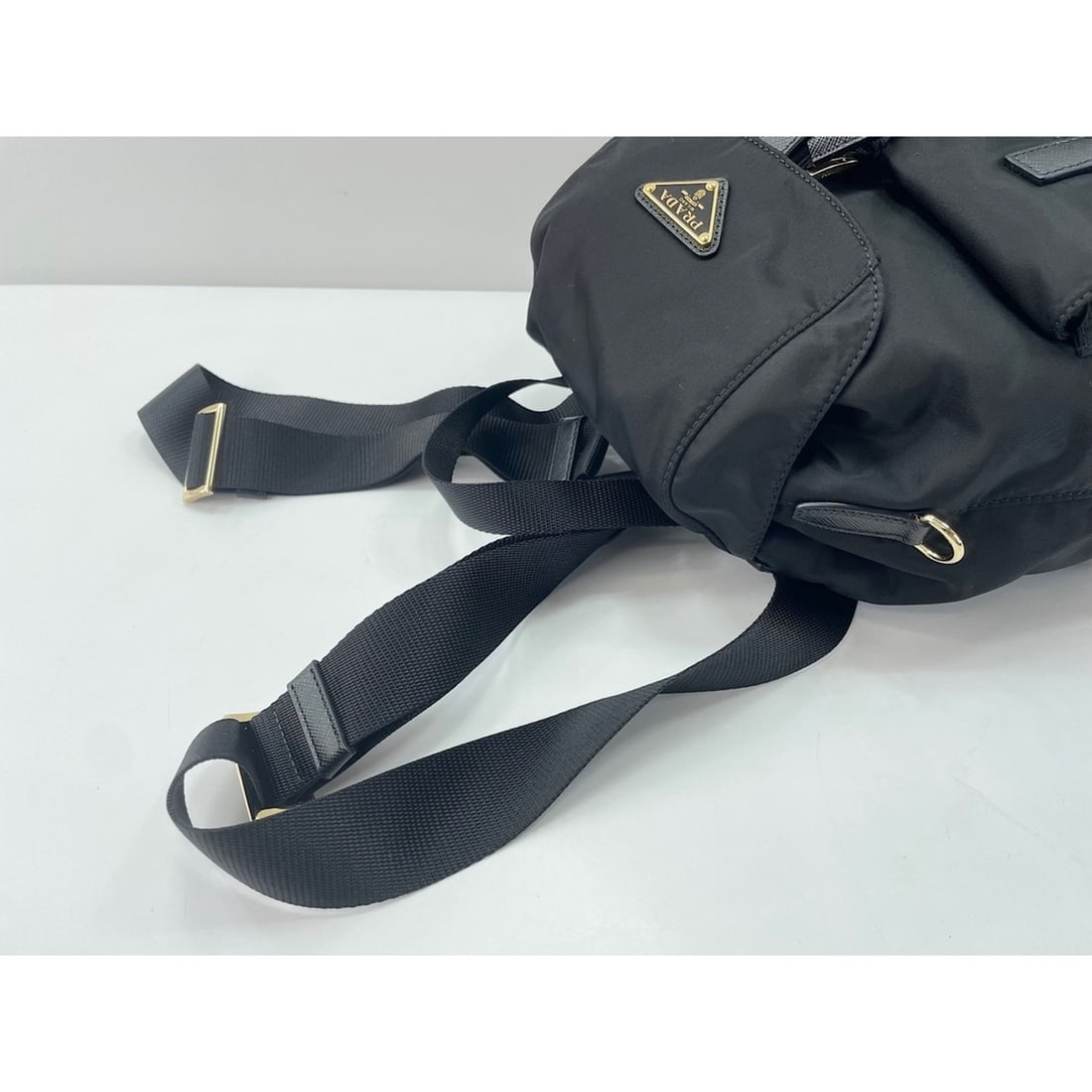 Prada PRADA Re-Edition 1978 Backpack, Black - 8