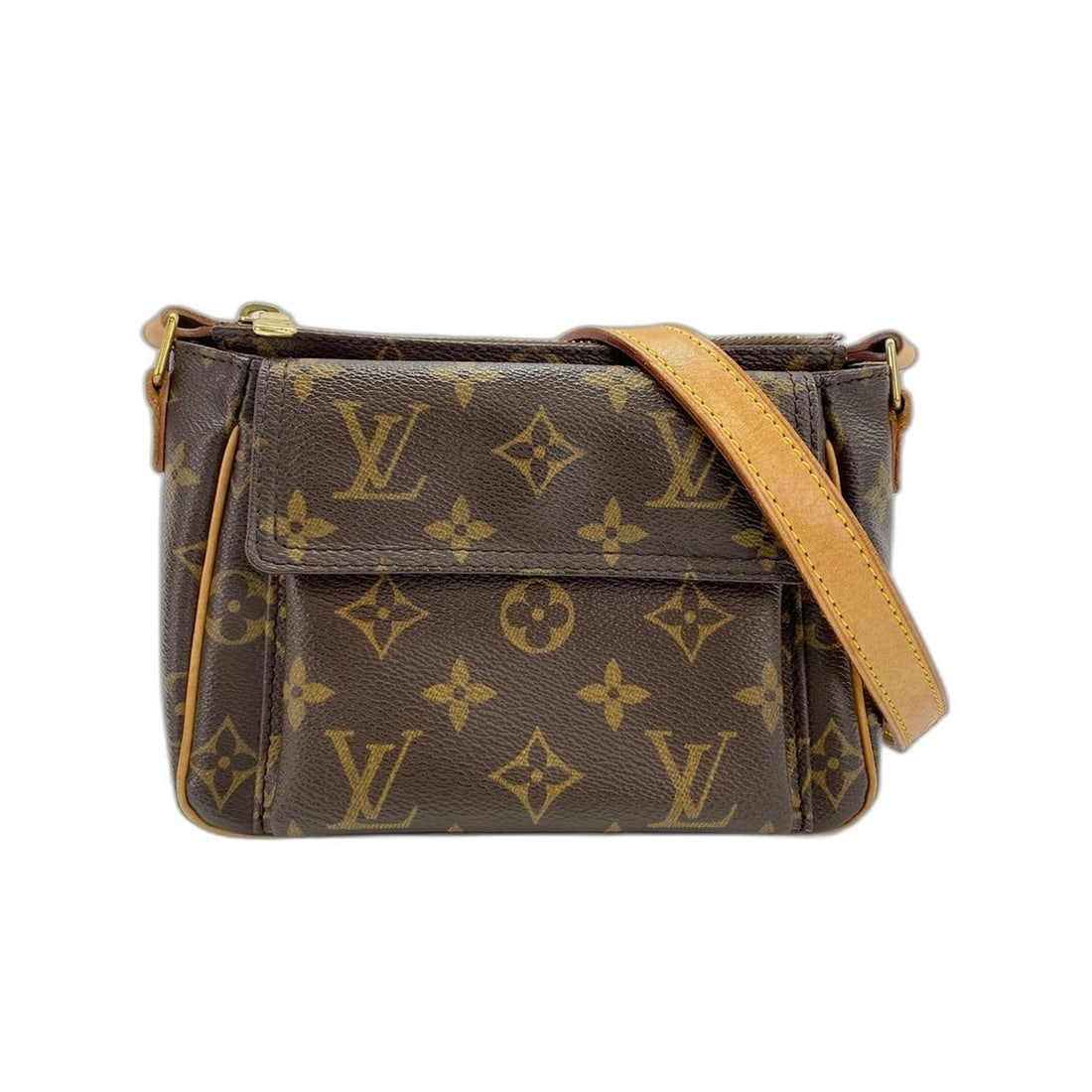 Louis Vuitton LOUIS VUITTON Vivacite PM Shoulder Bag Brown: --- Catalog ---Category: SizeSize (HxWxD): 12cm x 19cm x 8cm / 4.72'' x 7.48'' x 3.14''Category: DesignType: Shoulder bagColor: BrownGender: WomenCategory: GeneralBrand: Louis Vuitton--- Item List