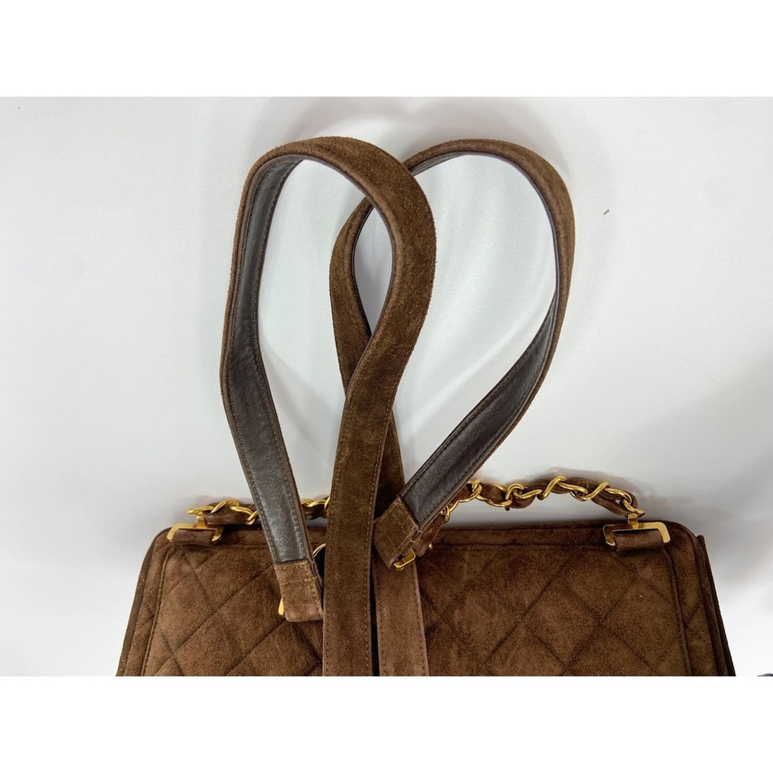 Chanel Matelassé Backpack, Brown - 10