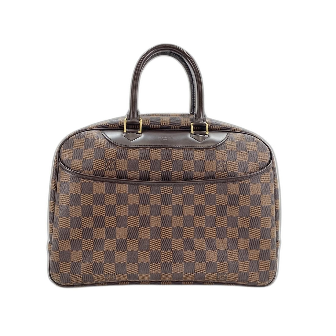 Louis Vuitton Deauville handbag, brown.: --- Catalog ---Category: SizeSize (HxWxD): 28cm x 34cm x 14cm / 11.02'' x 13.38'' x 5.51''Category: DesignType: HandbagColor: BrownGender: WomenCategory: GeneralBrand: Louis Vuitton--- Item List