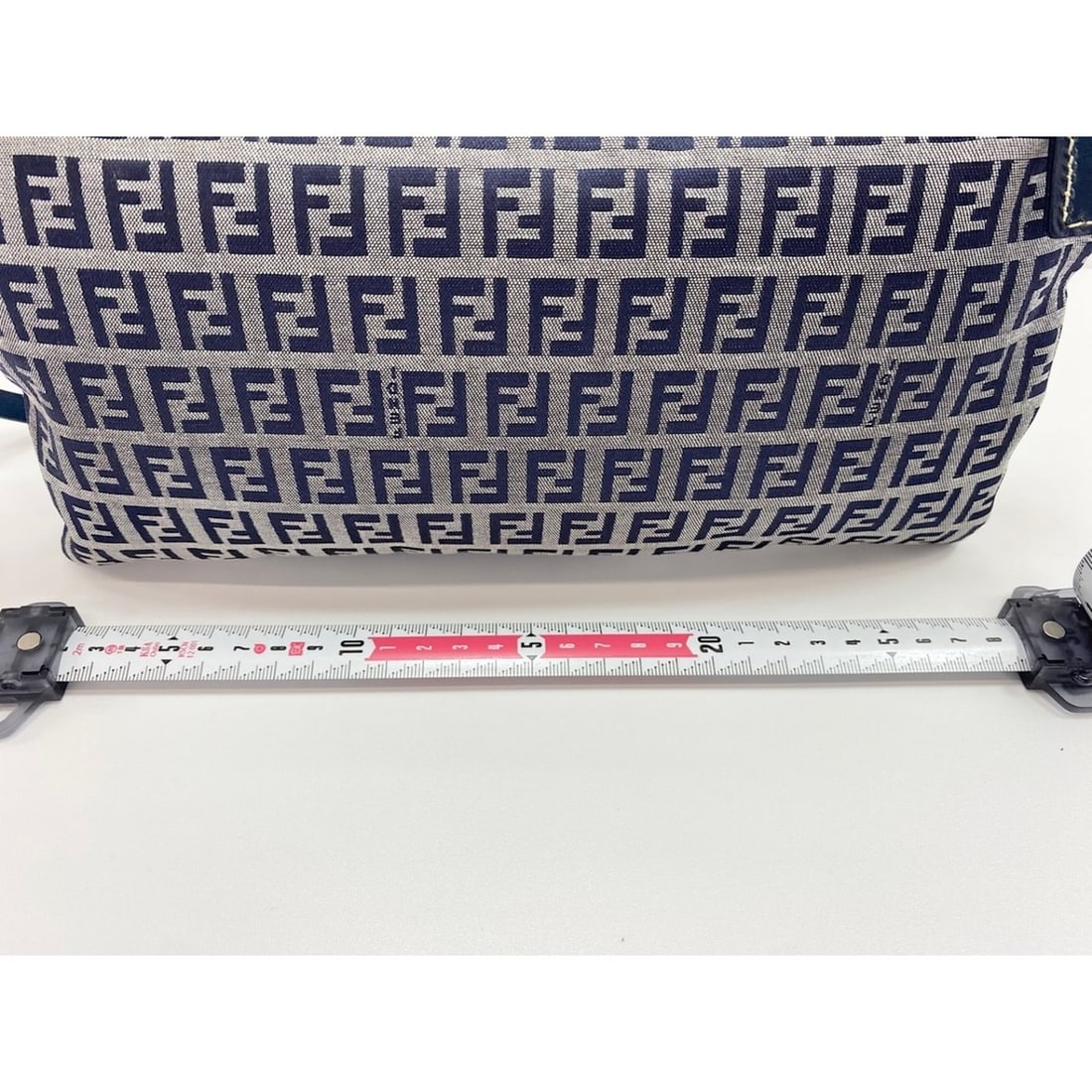 Fendi shoulder bag, navy - 4