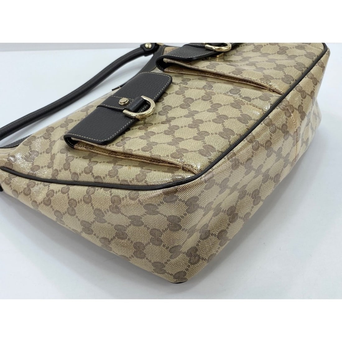 Gucci shoulder bag, brown - 9