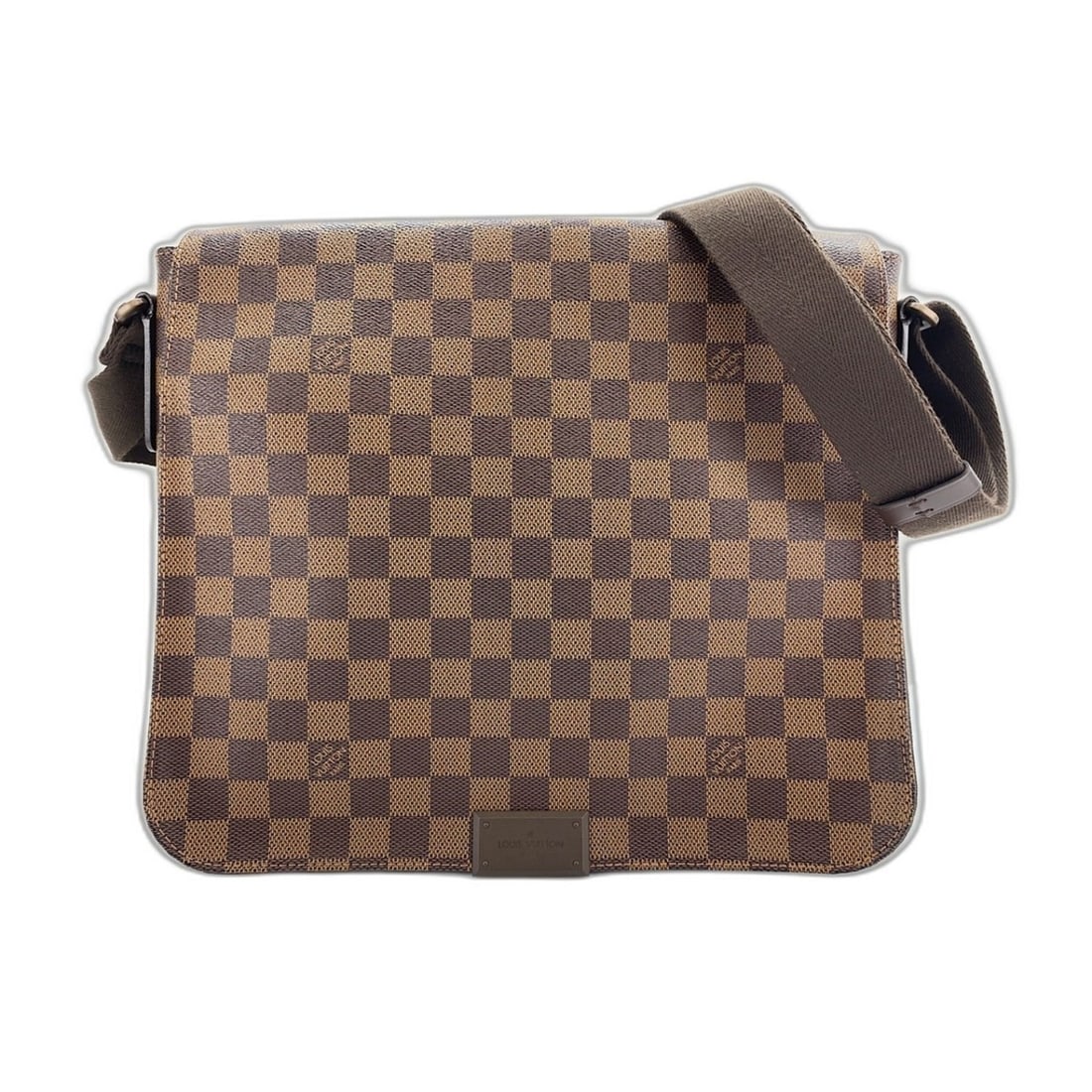 Louis Vuitton District Shoulder Bag, Brown: --- Catalog ---Category: SizeSize (HxWxD): 26cm x 31cm x 7.5cm / 10.23'' x 12.2'' x 2.95''Category: DesignType: Shoulder bagColor: BrownGender: WomenCategory: GeneralBrand: Louis Vuitton--- Item List