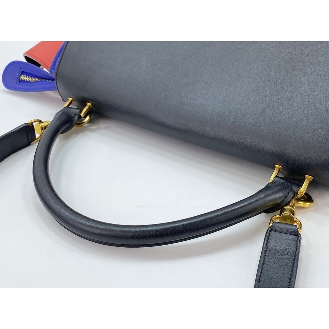 Celine Trapeze Handbag, Multicolor - 10