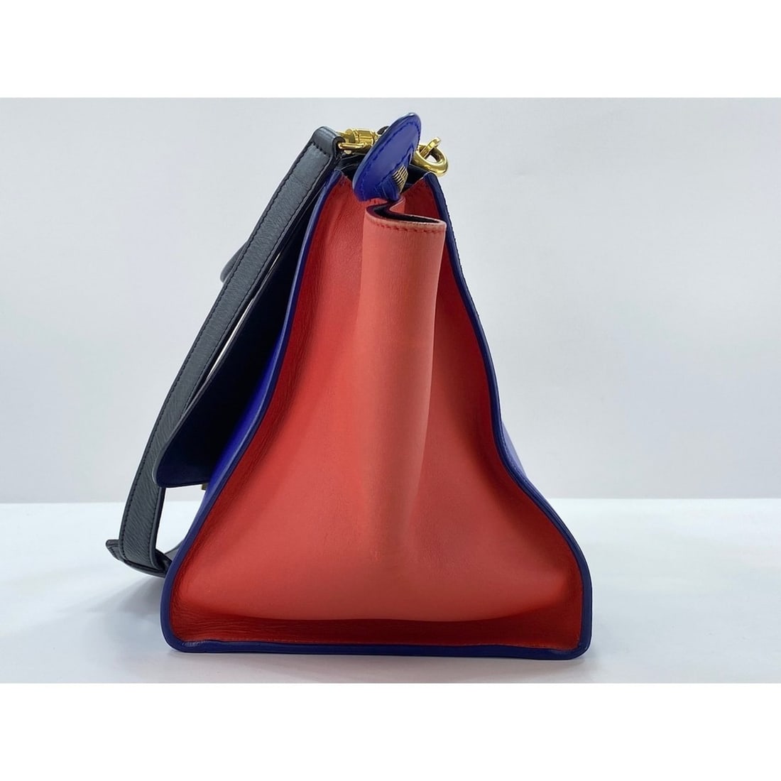 Celine Trapeze Handbag, Multicolor - 6
