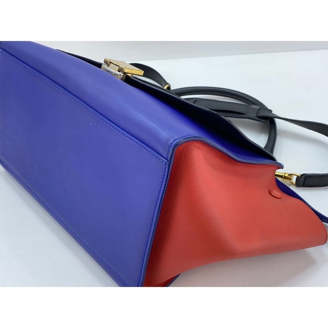 Celine Trapeze Handbag, Multicolor - 8