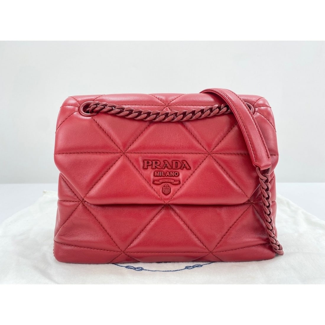 Prada Spectrum Shoulder Bag, Red - 13