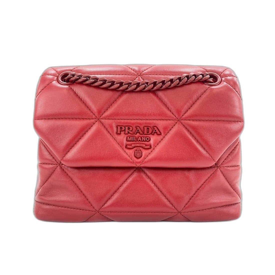 Prada Spectrum Shoulder Bag, Red: --- Catalog ---Category: SizeSize (HxWxD): 16cm x 21cm x 9cm / 6.29'' x 8.26'' x 3.54''Category: DesignType: Shoulder bagColor: Red colorGender: WomenCategory: GeneralBrand: Prada--- Item List