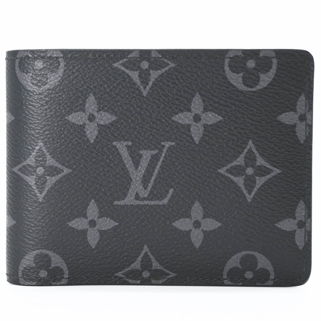 LOUIS VUITTON Louis Vuitton Monogram Portefeuille Multiple Bi-fold Wallet for Men, Black, M61695,: --- Catalog ---Category: SizeSize (HxWxD): 9cm x 11.5cm x 1.5cm / 3.54'' x 4.52'' x 0.59''Category: DesignType: Wallet (bi-fold)Color: Black, Monogram EclipseGender: MenMaterial: Monogram Empreinte Ca