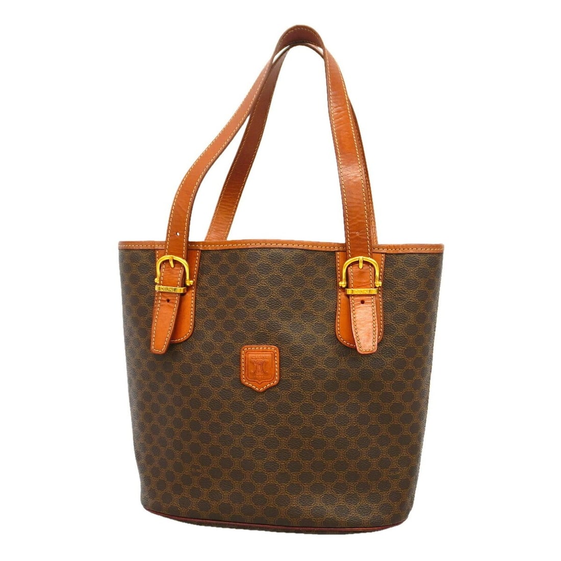 Celine Macadam Tote Bag, Brown, Women's, P3449168: --- Catalog ---Category: SizeSize (HxWxD): 24cm x 24.5cm x 13cm / 9.44'' x 9.64'' x 5.11''Category: DesignType: Tote bagColor: BrownGender: WomenMaterial: PVC Hardware Color: GoldCategory: GeneralBran