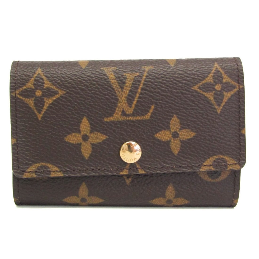 Louis Vuitton Monogram Key Holder 6 M62630 Men,Women Monogram Key Case Brown: --- Catalog ---Category: DesignType: KeycaseColor: BrownGender: Men,WomenClosure: Snap (hook)Material: Monogram Number of Key Hooks: 6Category: GeneralLine: MonogramBrand: Louis VuittonModel: Key Hold