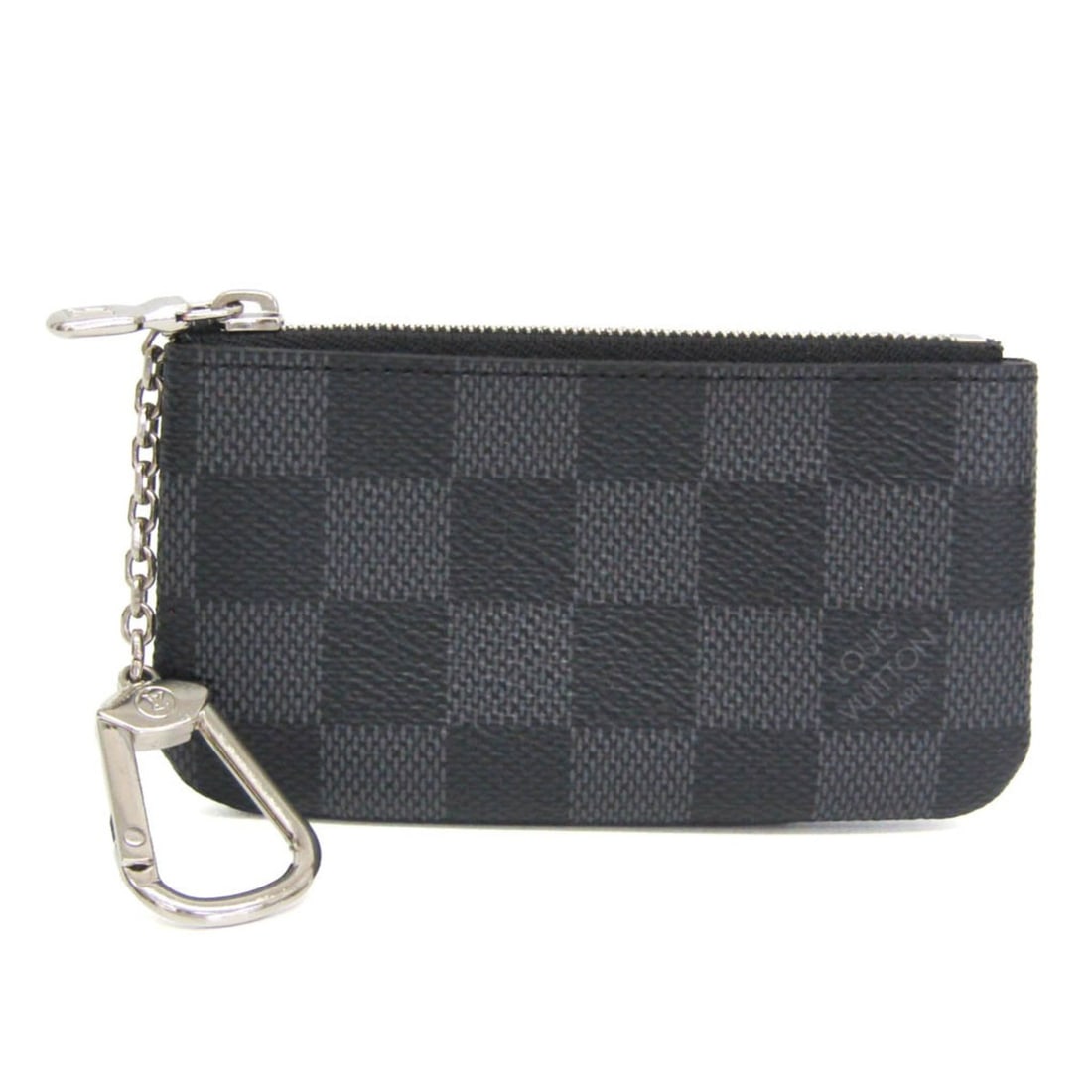 Louis Vuitton Damier Graphite Key Pouch N60155 Men's Damier Graphite Coin Purse/coin Case Damier: --- Catalog ---Category: SizeSize (HxWxD): 6cm x 12cm x 5.00mm / 2.36'' x 4.72'' x 0.19''Strap / Chain Length: 10cm / 3.93''Category: DesignType: Coin purse/coin caseColor: Damier GraphiteGender: MenC