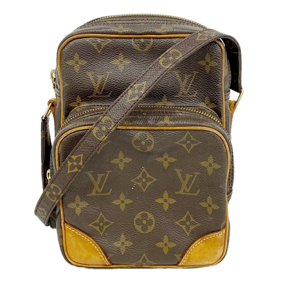Louis Vuitton Monogram Amazon Shoulder Bag M45236 Brown Women's P3433142: --- Catalog ---Category: SizeSize (HxWxD): 21cm x 15cm x 9cm / 8.26'' x 5.9'' x 3.54''Category: DesignType: Shoulder bagColor: BrownGender: WomenCategory: GeneralMPN: M45236Brand: Louis Vuitton--- Ite