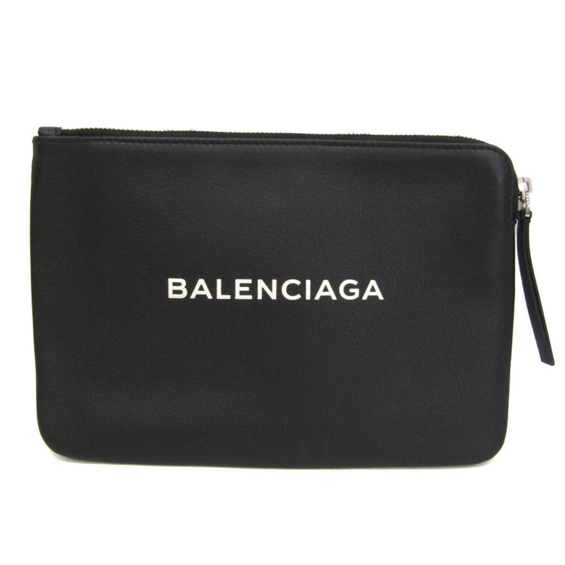Balenciaga Everyday Pouch M 492465 Women,Men Leather Clutch Bag,Pouch Black: --- Catalog ---Category: SizeSize (HxWxD): 15cm x 22cm x 1cm / 5.9'' x 8.66'' x 0.39''Category: DesignType: Clutch bag, PouchColor: BlackGender: Women,MenClosure: ZipperMaterial: Leather Inner Pocket: