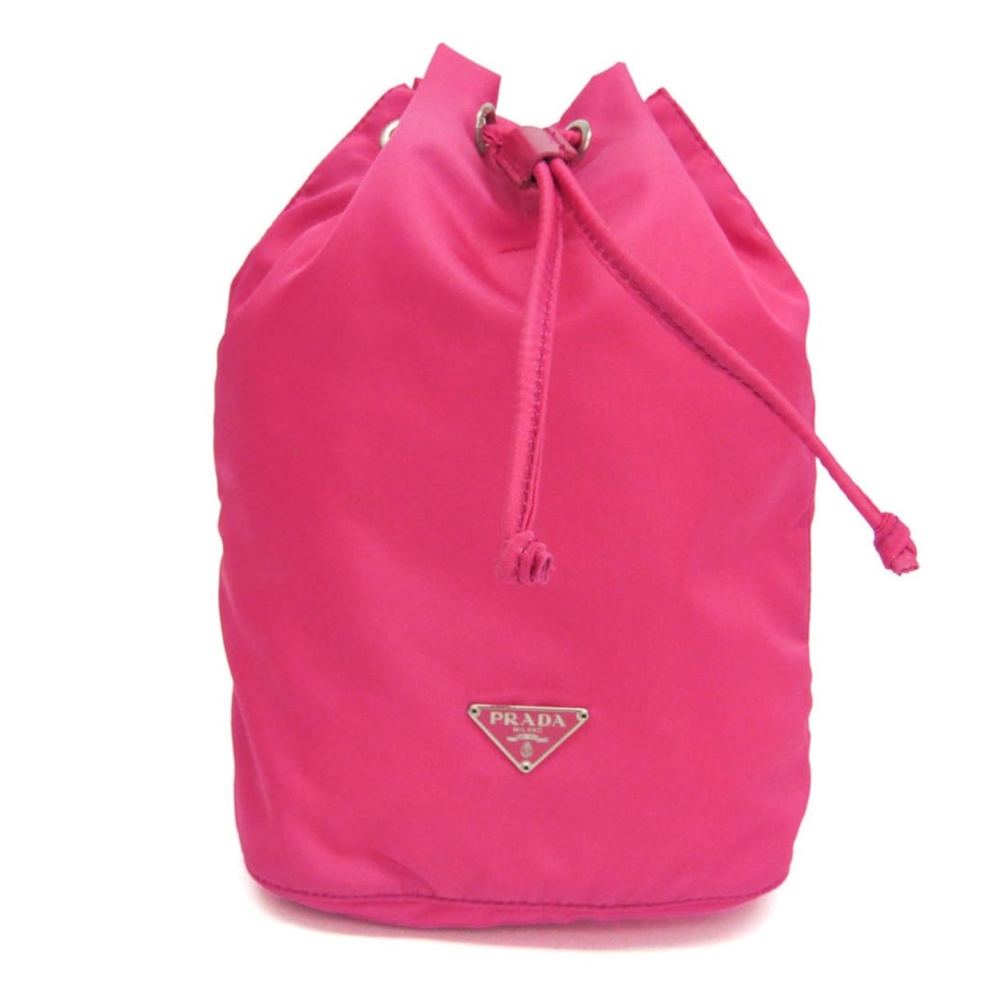 Prada VELA Drawstring Pouch MV369 Women's Nylon Pouch Pink: --- Catalog ---Category: SizeWeight: 60g / 2.11oz.Size (HxWxD): 22.5cm x 15cm x 10cm / 8.85'' x 5.9'' x 3.93''Category: DesignType: PouchColor: PinkGender: WomenClosure: StringMaterial: Nylon Category