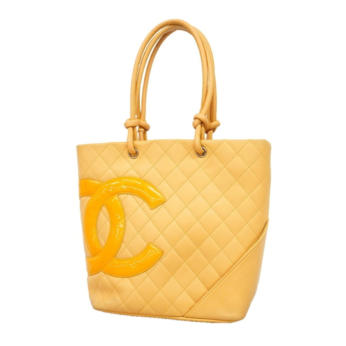 Chanel Cambon Lambskin Tote Bag, Beige, Women's, P3416964: --- Catalog ---Category: SizeSize (HxWxD): 24.5cm x 20cm x 11.5cm / 9.64'' x 7.87'' x 4.52''Category: DesignType: Tote bagColor: BeigeGender: WomenMaterial: Leather Hardware Color: SilverLeather/Fur T