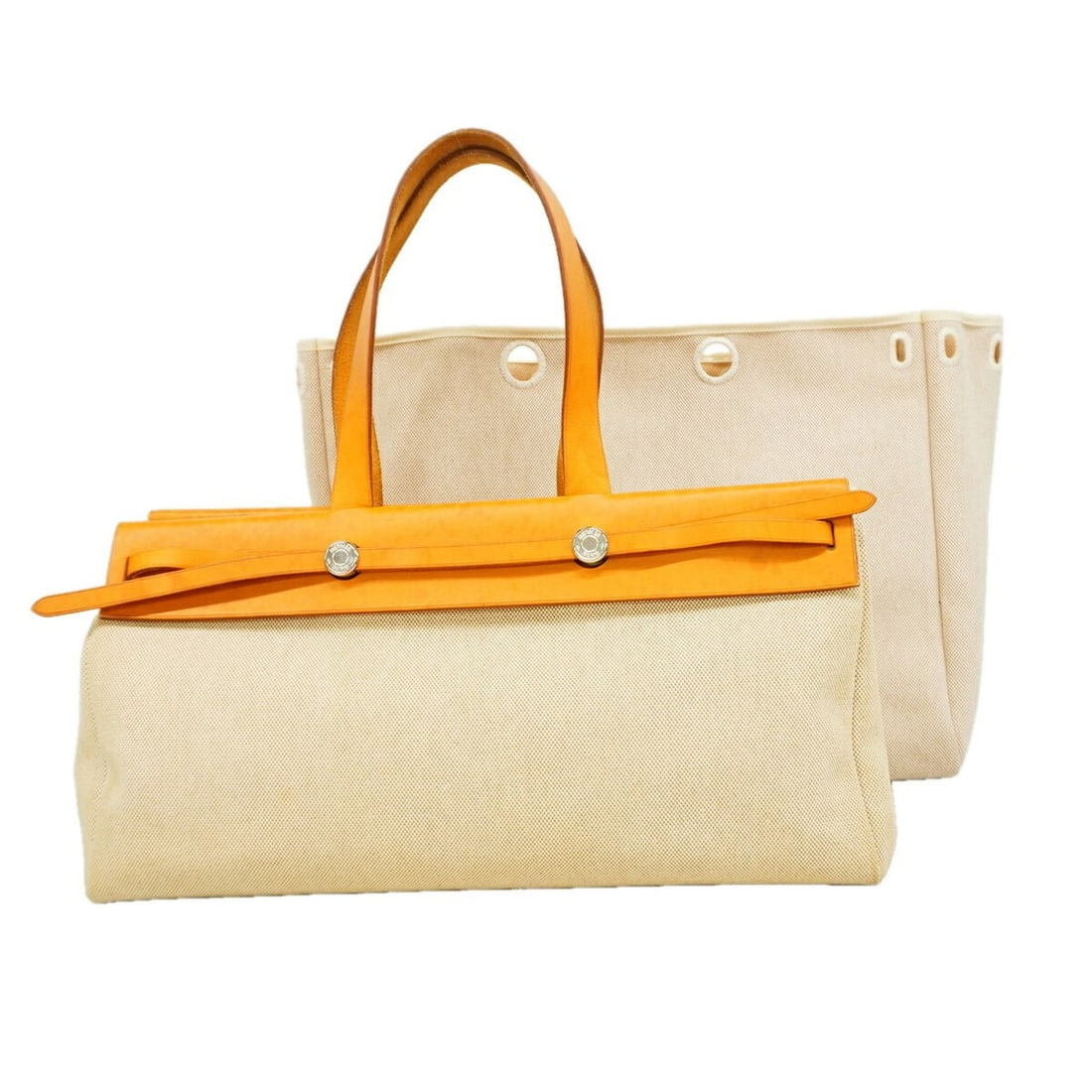 Hermes Herbag Cabas MM Tote Bag, Toile H Natural, ?G stamp, Women's, P3413123: --- Catalog ---Category: SizeSize (HxWxD): 22cm x 41cm x 15cm / 8.66'' x 16.14'' x 5.9''Category: DesignType: Tote bagColor: NaturalGender: WomenMaterial: Toile H Hardware Color: SilverCategory: Gener
